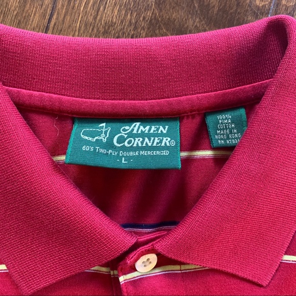 Masters Cotton 3-Button Polo - Picture 3 of 3